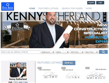 Tablet Screenshot of kennysutherland.com